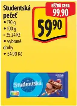Albert Studentská pečeť nabídka