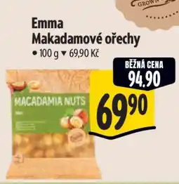 Albert Emma Makadamové ořechy nabídka