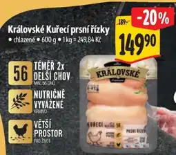 Albert Královské kuřecí prsní řízky nabídka