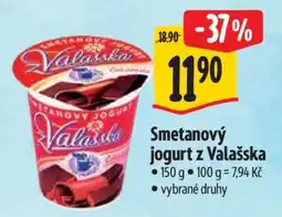 Albert Smetanový jogurt z Valašska nabídka