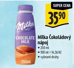 Albert Milka Čokoládový nápoj nabídka