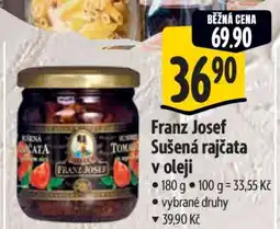 Albert Franz Josef Sušená rajčata v oleji nabídka