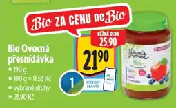 Albert Bio Ovocná přesnídávka nabídka