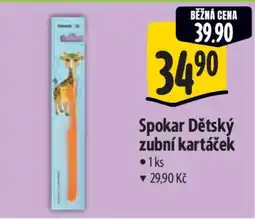 Albert Spokar Dětský zubní kartáček nabídka