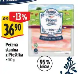 Albert Pečená slanina z přeštíka nabídka