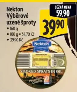 Albert Nekton Výběrové uzené šproty nabídka