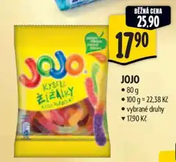 Albert Jojo kyselé žížalky nabídka