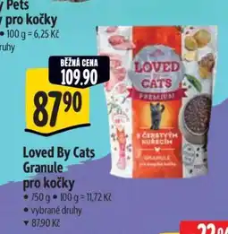 Albert Loved By Cats Granule pro kočky nabídka