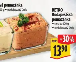 Albert Budapešťská pomazánka nabídka