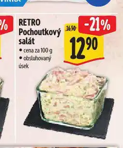 Albert Pochoutkový salát nabídka