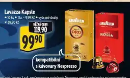 Albert Lavazza kávové kapsle nabídka