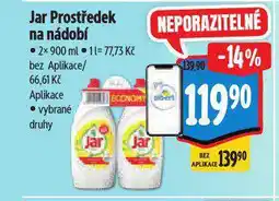 Albert Jar prostředek na mytí nádobí nabídka