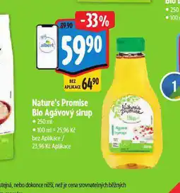 Albert Bio agávový sirup nabídka