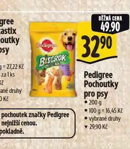 Albert Pedigree pochoutky pro psy nabídka