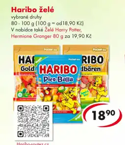 CBA Haribo želé nabídka