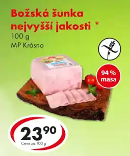 CBA Božská šunka nejvyšší jakosti nabídka