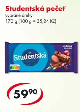 CBA Studentská pečeť nabídka