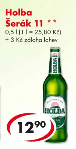 CBA Holba Šerák 11 nabídka