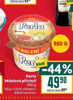 Billa Perla Máslová příchuť 950 g nabídka