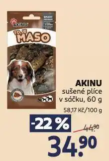 Rossmann Akinu sušené plíce v sáčku nabídka