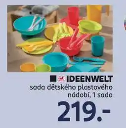 Rossmann Ideenwelt sada dětského plastového nádobí nabídka