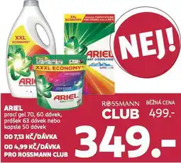 Rossmann Ariel kapsle nabídka