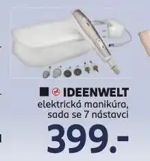 Rossmann Ideenwelt elektrická manikůra nabídka