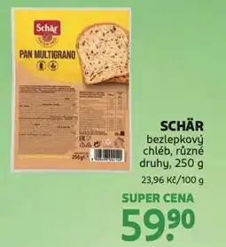 Rossmann Schar bezlepkový chléb nabídka