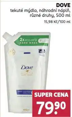 Rossmann Dove tekuté mýdlo nabídka