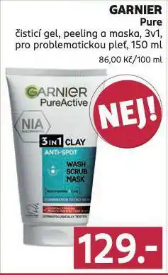 Rossmann Garnier maska 3v1 pro problematickou pleť nabídka