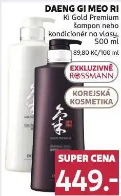Rossmann Daeng gi meo rio šampon nabídka