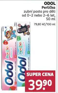 Rossmann Odol zubní pasta pro děti nabídka