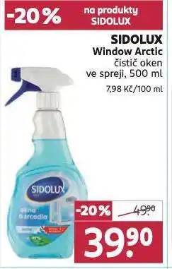 Rossmann Sidolux čistič oken nabídka