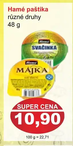 PLUS JIP Hamé paštika nabídka