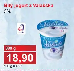 PLUS JIP Bílý jogurt z Valašska nabídka