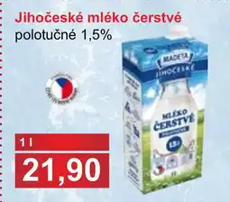 PLUS JIP MADETA Jihočeské mléko čerstvé nabídka