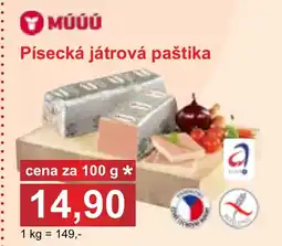 PLUS JIP Písecká játrová paštika nabídka
