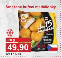 PLUS JIP Smažené kuřecí medailonky nabídka