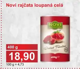 PLUS JIP Novi rajčata loupaná celá nabídka
