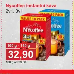 PLUS JIP Nycoffee instantní káva 2v1, 3v1 nabídka