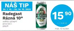 Konzum Radegast Rázná 10° nabídka
