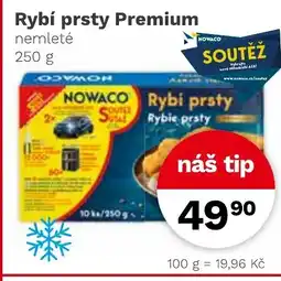 Konzum NOWACO Rybí prsty Premium nabídka