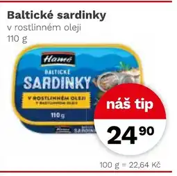 Konzum Hame Baltické sardinky nabídka