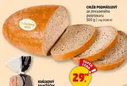 Penny Market CHLÉB PODMÁSLOVÝ ze zmrazeného polotovaru, 500 g nabídka