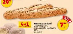 Penny Market KORNBAGETA STŘEDNÍ vícezrnné pečivo, 115 g nabídka