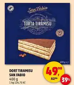Penny Market DORT TIRAMISU SAN FABIO, 400 g nabídka