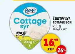 Penny Market ČERSTVÝ SÝR COTTAGE BONI, 200 g nabídka