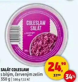 Penny Market SALÁT COLESLAW s bílým, červeným zelím, 350 g nabídka
