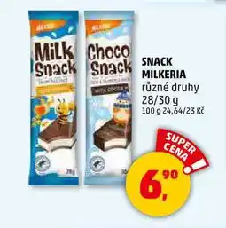 Penny Market SNACK MILKERIA různé druhy, 28/30 g nabídka