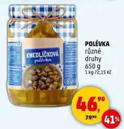 Penny Market POLÉVKA KNEDLIČKOVA polévka různé druhy, 650 g nabídka